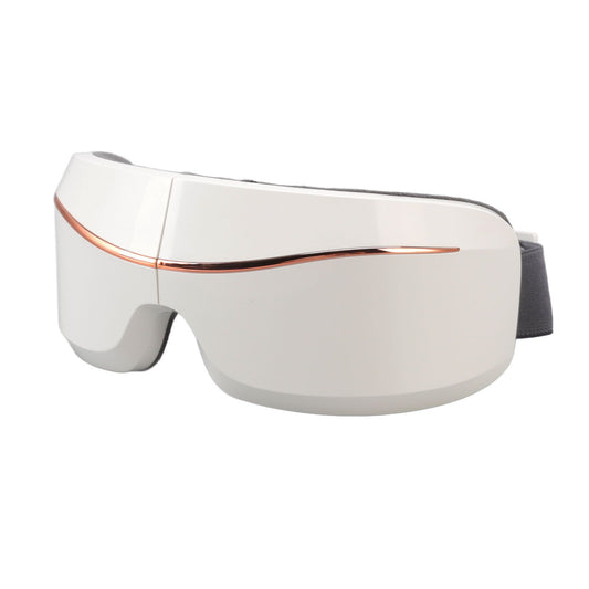 Eye Massager Smart Bluetooth Heating Vibration USB Charging Eye Massage Machine for Home Dorm White V1294-YM3113220235811-0421