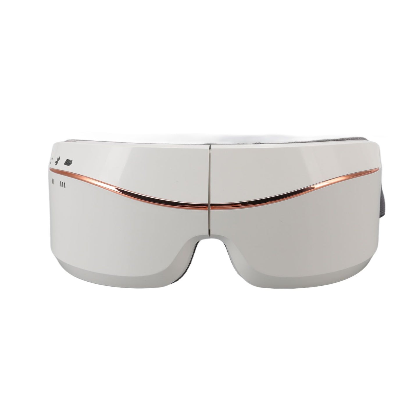 Eye Massager Smart Bluetooth Heating Vibration USB Charging Eye Massage Machine for Home Dorm White V1294-YM3113220235811-0421