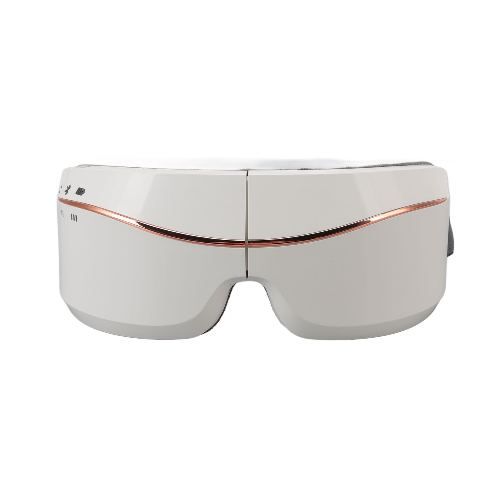 Eye Massager Smart Bluetooth Heating Vibration USB Charging Eye Massage Machine for Home Dorm White V1294-YM3113220235811-0421