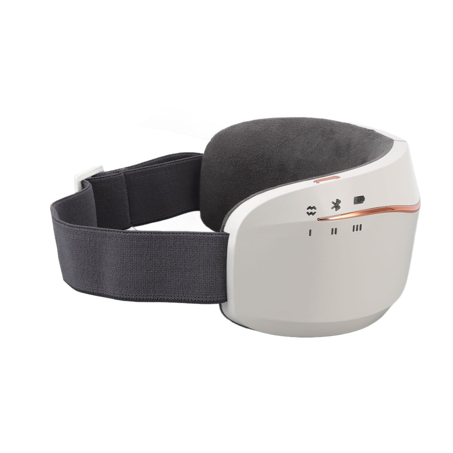 Eye Massager Smart Bluetooth Heating Vibration USB Charging Eye Massage Machine for Home Dorm White V1294-YM3113220235811-0421
