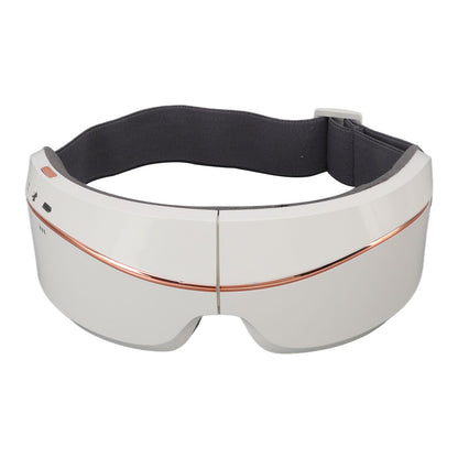 Eye Massager Smart Bluetooth Heating Vibration USB Charging Eye Massage Machine for Home Dorm White V1294-YM3113220235811-0421