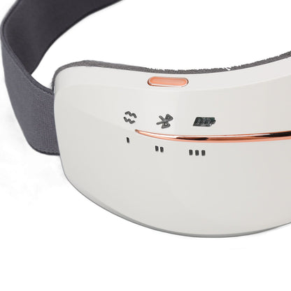 Eye Massager Smart Bluetooth Heating Vibration USB Charging Eye Massage Machine for Home Dorm White V1294-YM3113220235811-0421