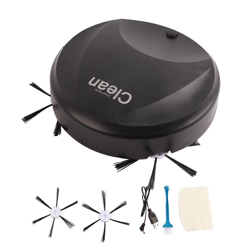Robotic Vacuum Cleaner Smart Wireless Low Noise USB Charging Automatic Clean Robot for Sweeping and Mopping V1294-YM3113220237011-0421