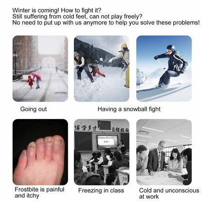 Heated Insoles DIY Cuttable Smart Remote Control USB Rechargeable Electric Heating Insoles for Men Women V1294-YM3113220238312-0421