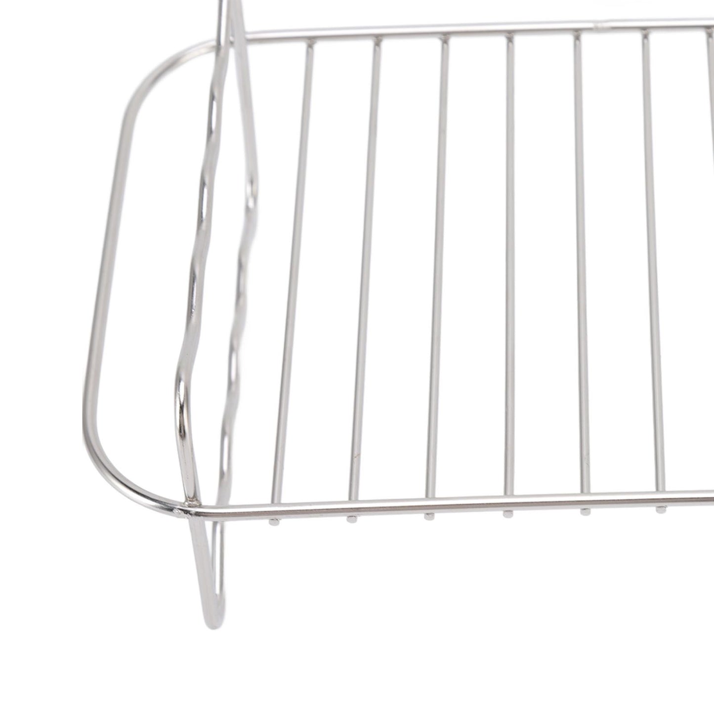 Fryer Rack Stainless Steel Rectangle Double Layer Fryer Accessory for NINJA FOOD 8QT Dual Basket Fryer V1294-YM3113220239011-0421