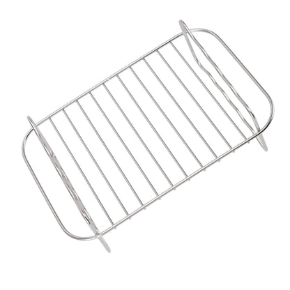 Fryer Rack Stainless Steel Rectangle Double Layer Fryer Accessory for NINJA FOOD 8QT Dual Basket Fryer V1294-YM3113220239011-0421