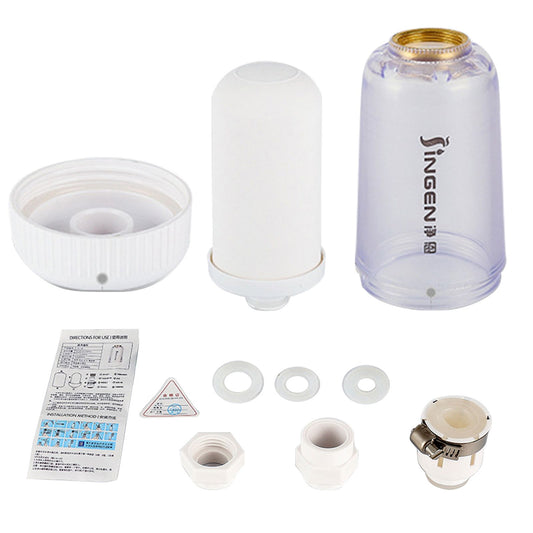 Faucet Water Purifier Home Kitchen Tap Water Filter Sink Faucet Nozzle Purifier Filter Totally 1 Filter V1294-YM3113220239311-0421