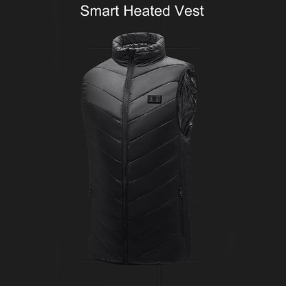 Smart Heated Vest USB Powered 3 Level Temperature Control Intelligent Electric Heating Vest 5V XL V1294-YM3113220240911-0421