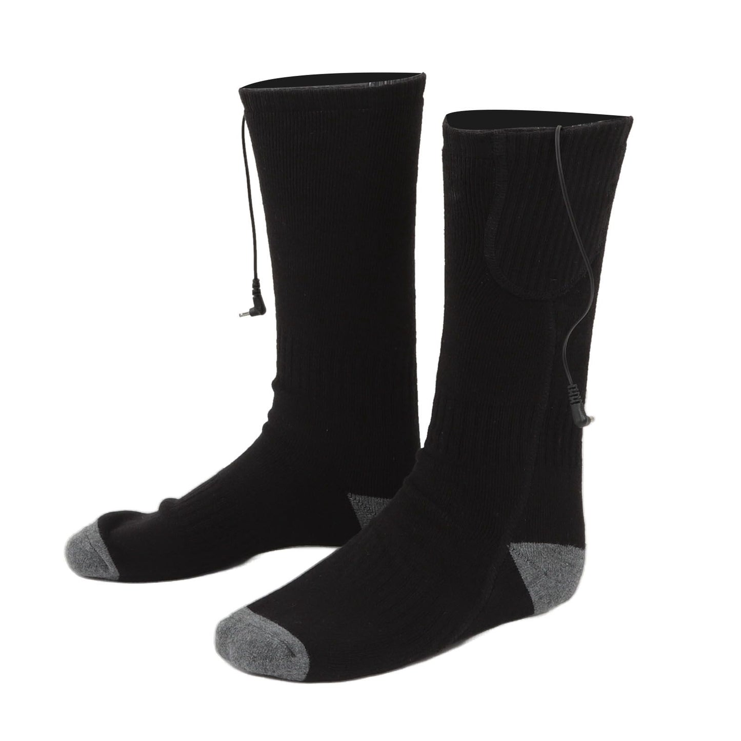 Smart Heating Socks Foot Thermal Electric Heated Stockings Winter Cold Resistant Electric Socks Black V1294-YM3113220242111-0421