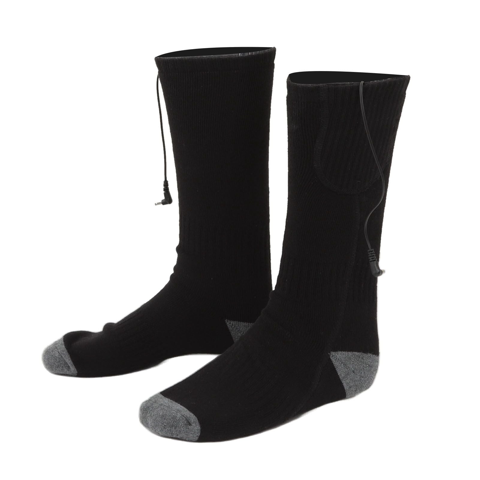 Smart Heating Socks Foot Thermal Electric Heated Stockings Winter Cold Resistant Electric Socks Black V1294-YM3113220242111-0421