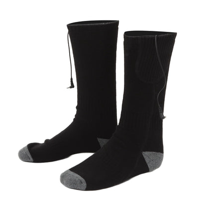 Smart Heating Socks Foot Thermal Electric Heated Stockings Winter Cold Resistant Electric Socks Black V1294-YM3113220242111-0421