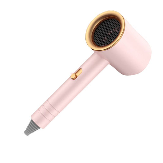Hair Drier Mute 360 Degree Rotatable Nozzle Fast Drying ABS PP Portable Blow Dryer for Home Salon Rose avec V1294-YM3113220245913-0421
