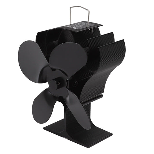 Heat Powered Stove Fan Self Starting Heat Resistant Aluminum Alloy 1400rpm Thermoelectric Fan for Fireplace V1294-YM3113220248611-0421