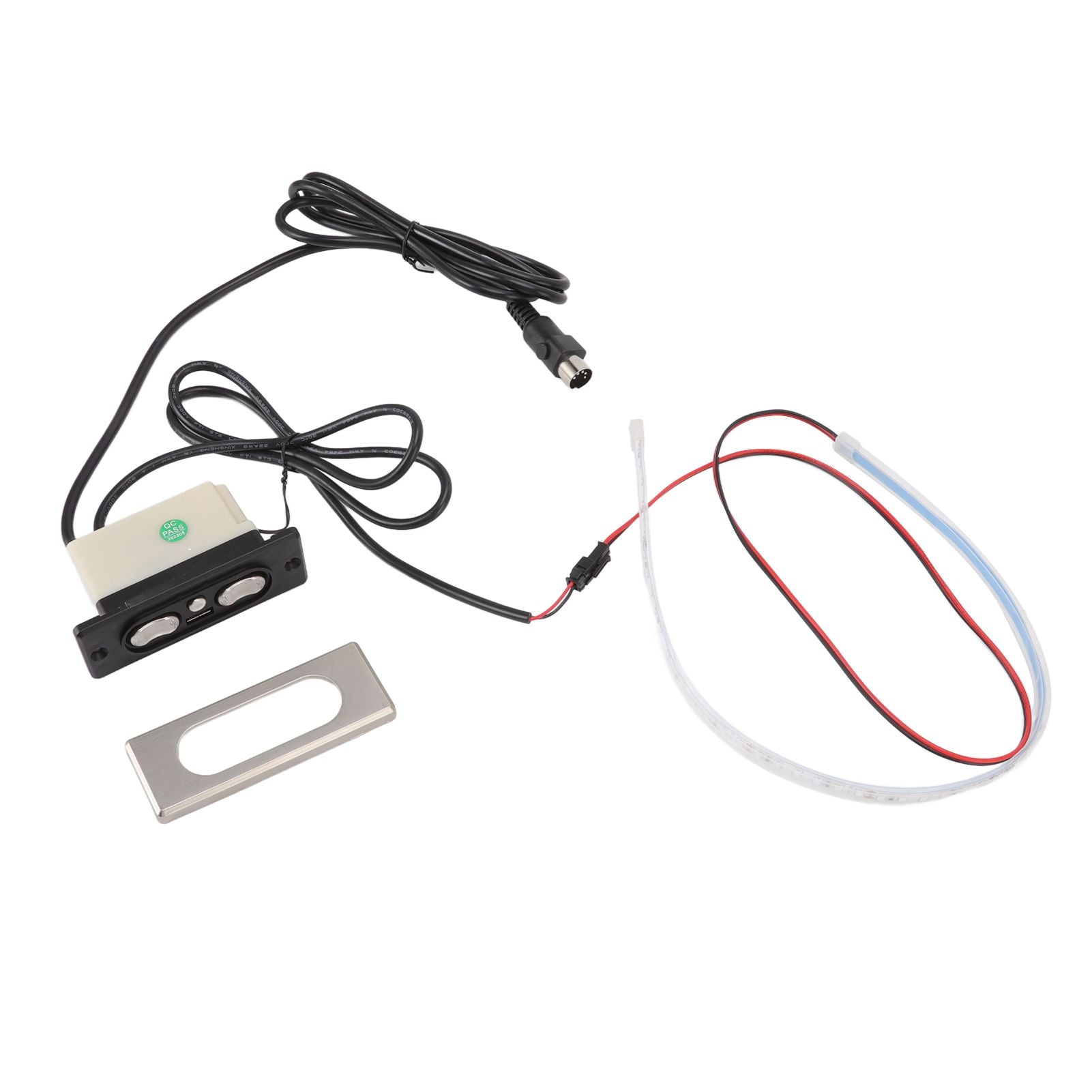 Electric Sofa Controller 5A 3 Buttons 5 Pin Straight Head USB Charging Port Lift Chairs Switch with LED Strip V1294-YM3113220251711-0421