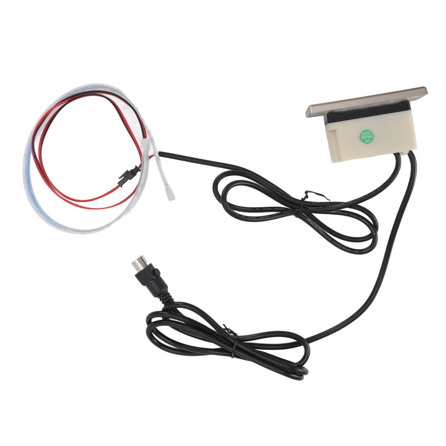 Electric Sofa Controller 5A 3 Buttons 5 Pin Straight Head USB Charging Port Lift Chairs Switch with LED Strip V1294-YM3113220251711-0421