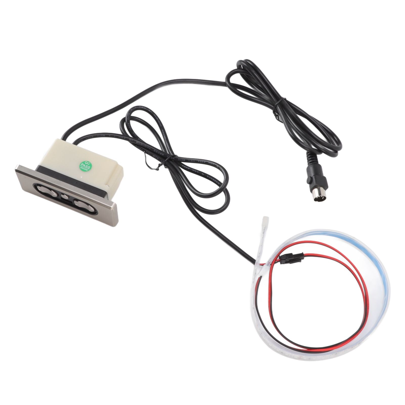 Electric Sofa Controller 5A 3 Buttons 5 Pin Straight Head USB Charging Port Lift Chairs Switch with LED Strip V1294-YM3113220251711-0421