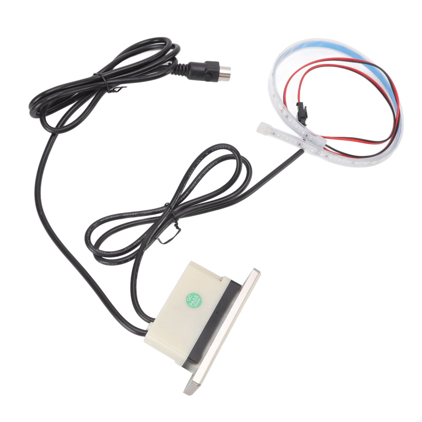 Electric Sofa Controller 5A 3 Buttons 5 Pin Straight Head USB Charging Port Lift Chairs Switch with LED Strip V1294-YM3113220251711-0421