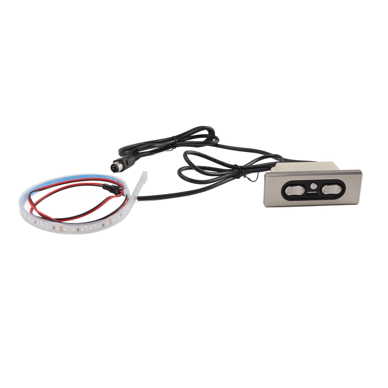 Electric Sofa Controller 5A 3 Buttons 5 Pin Straight Head USB Charging Port Lift Chairs Switch with LED Strip V1294-YM3113220251711-0421