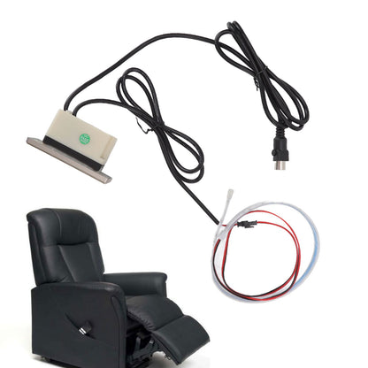 Electric Sofa Controller 5A 3 Buttons 5 Pin Straight Head USB Charging Port Lift Chairs Switch with LED Strip V1294-YM3113220251711-0421