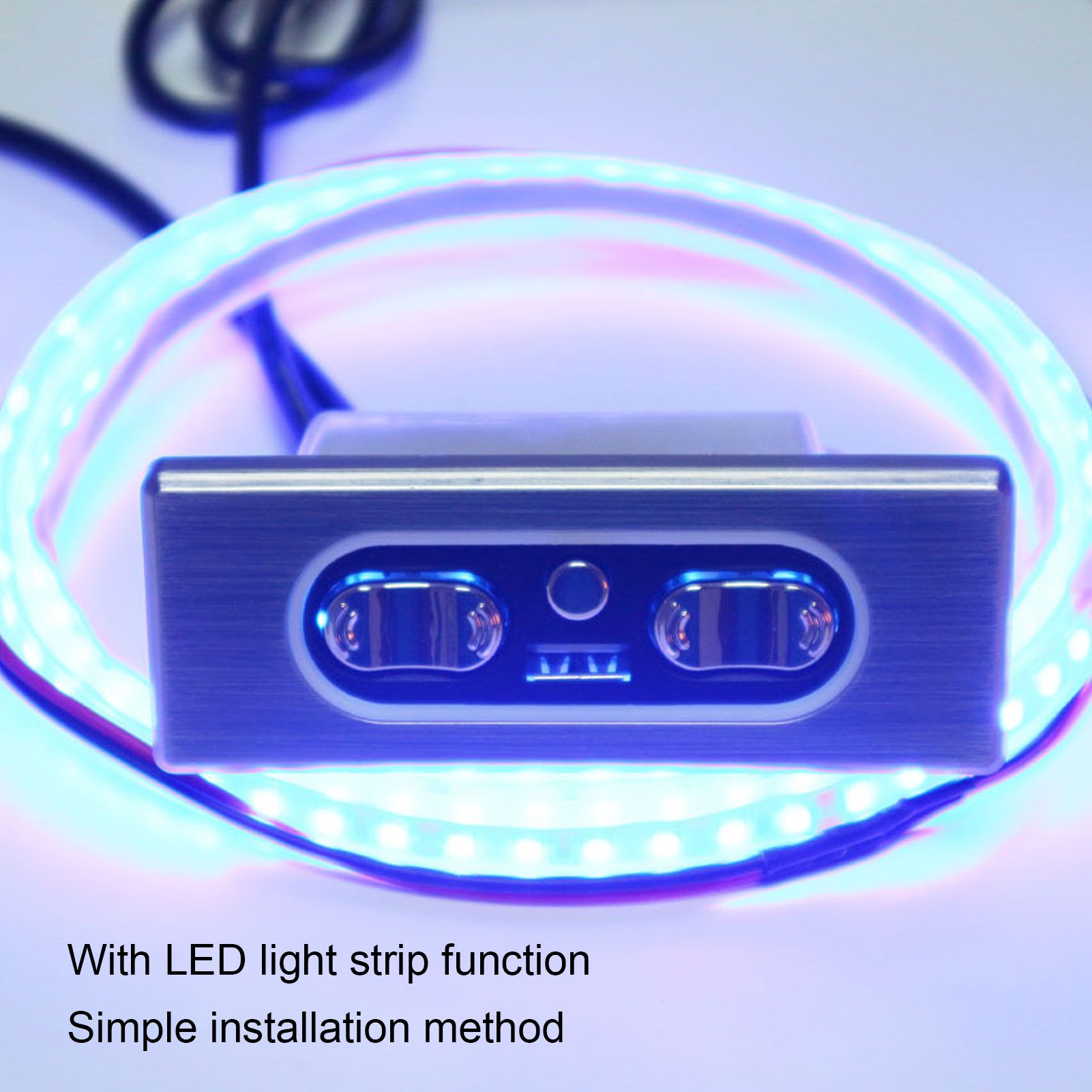 Electric Sofa Controller 5A 3 Buttons 5 Pin Straight Head USB Charging Port Lift Chairs Switch with LED Strip V1294-YM3113220251711-0421