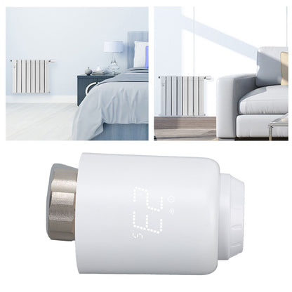 Smart Radiator Valve Thermostat Controller Wireless Control Timing Function for Home V1294-YM3113220253211-0421