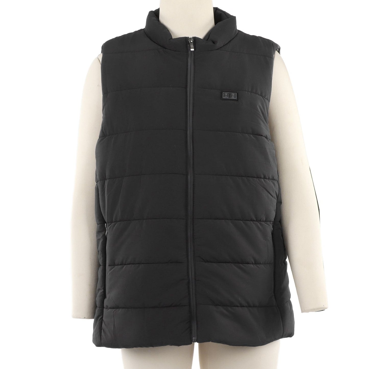 USB Heating Down Vest Dual Control Smart Electric Vest Men Women Winter Thermal Heated Vest M V1294-YM3113220255211-0421