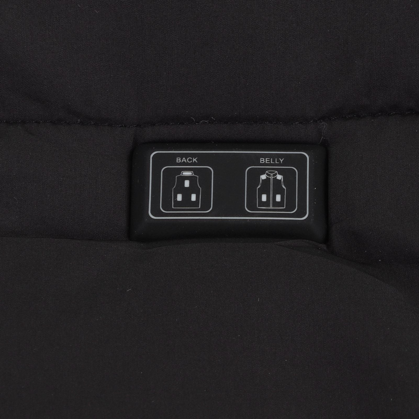 USB Heating Down Vest Dual Control Smart Electric Vest Men Women Winter Thermal Heated Vest M V1294-YM3113220255211-0421
