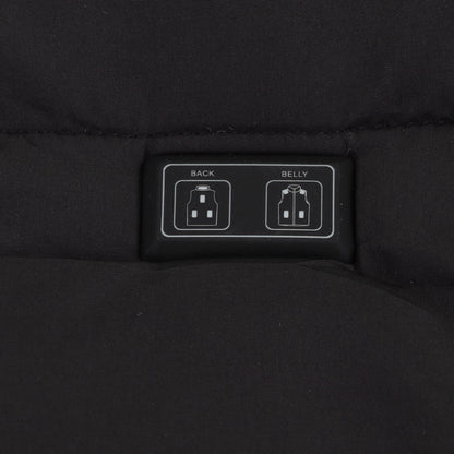 USB Heating Down Vest Dual Control Smart Electric Vest Men Women Winter Thermal Heated Vest M V1294-YM3113220255211-0421