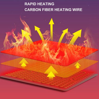 USB Heating Down Vest Dual Control Smart Electric Vest Men Women Winter Thermal Heated Vest M V1294-YM3113220255211-0421