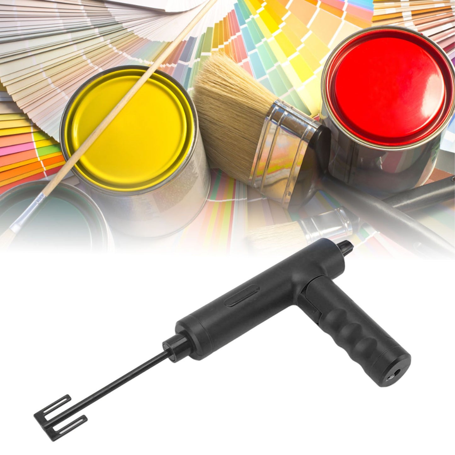 Handheld Electric Epoxy Resin Mixer Foldable Electric Epoxy Resin Stirrer for Mixing Paint Ceramics Glaze V1294-YM3113220257511-0421