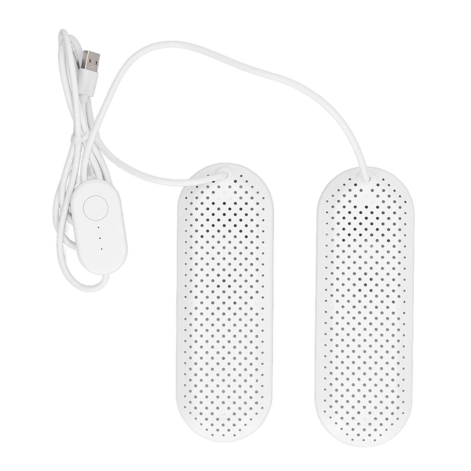 Household USB Shoe Dryer Student Dormitory Adult Deodorizing Boot Shoes Dryer with Timer White V1294-YM3113220258011-0421