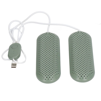 Household USB Shoe Dryer Student Dormitory Adult Deodorizing Boot Shoes Dryer with Timer OD Green V1294-YM3113220258012-0421
