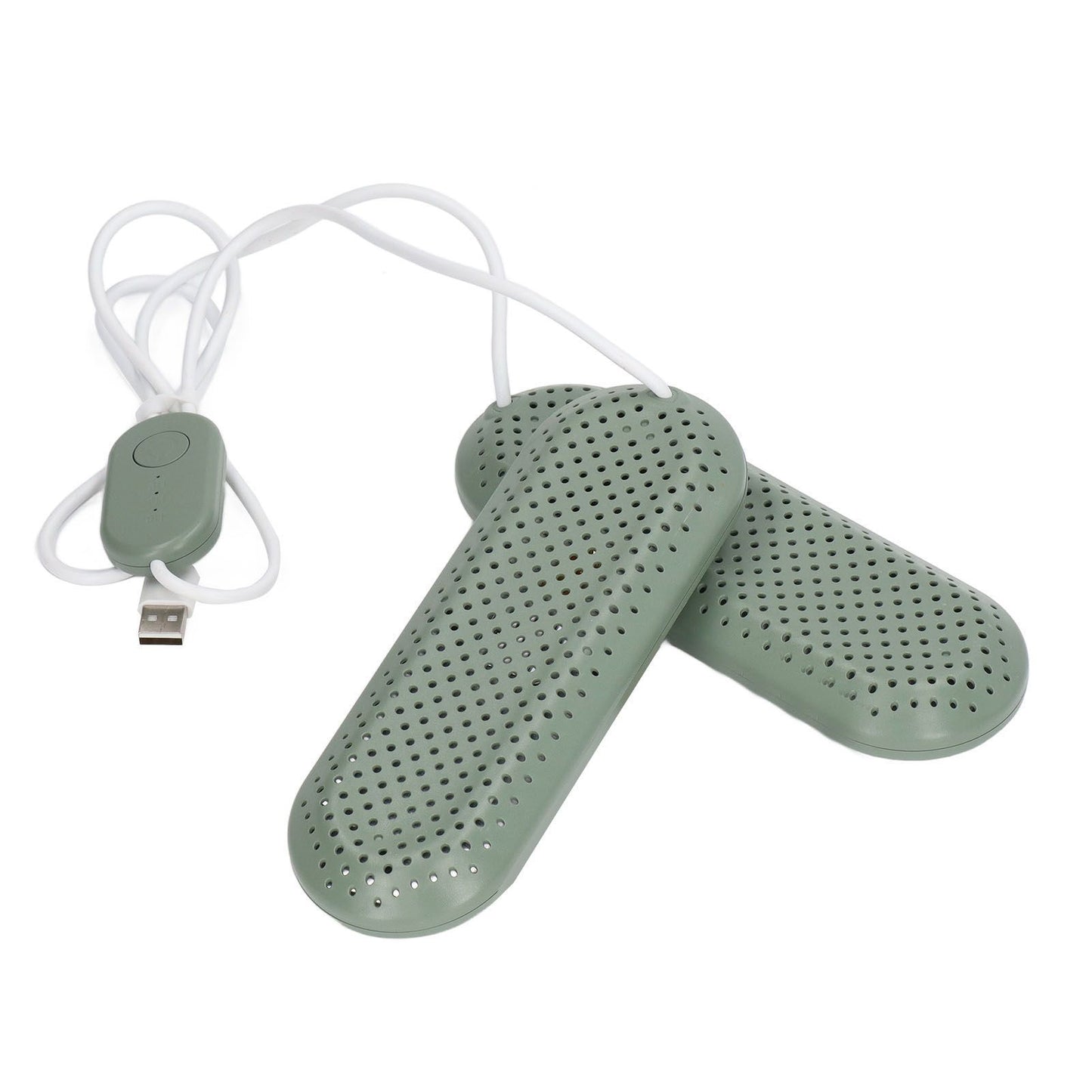 Household USB Shoe Dryer Student Dormitory Adult Deodorizing Boot Shoes Dryer with Timer OD Green V1294-YM3113220258012-0421