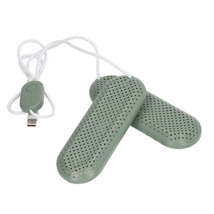 Household USB Shoe Dryer Student Dormitory Adult Deodorizing Boot Shoes Dryer with Timer OD Green V1294-YM3113220258012-0421