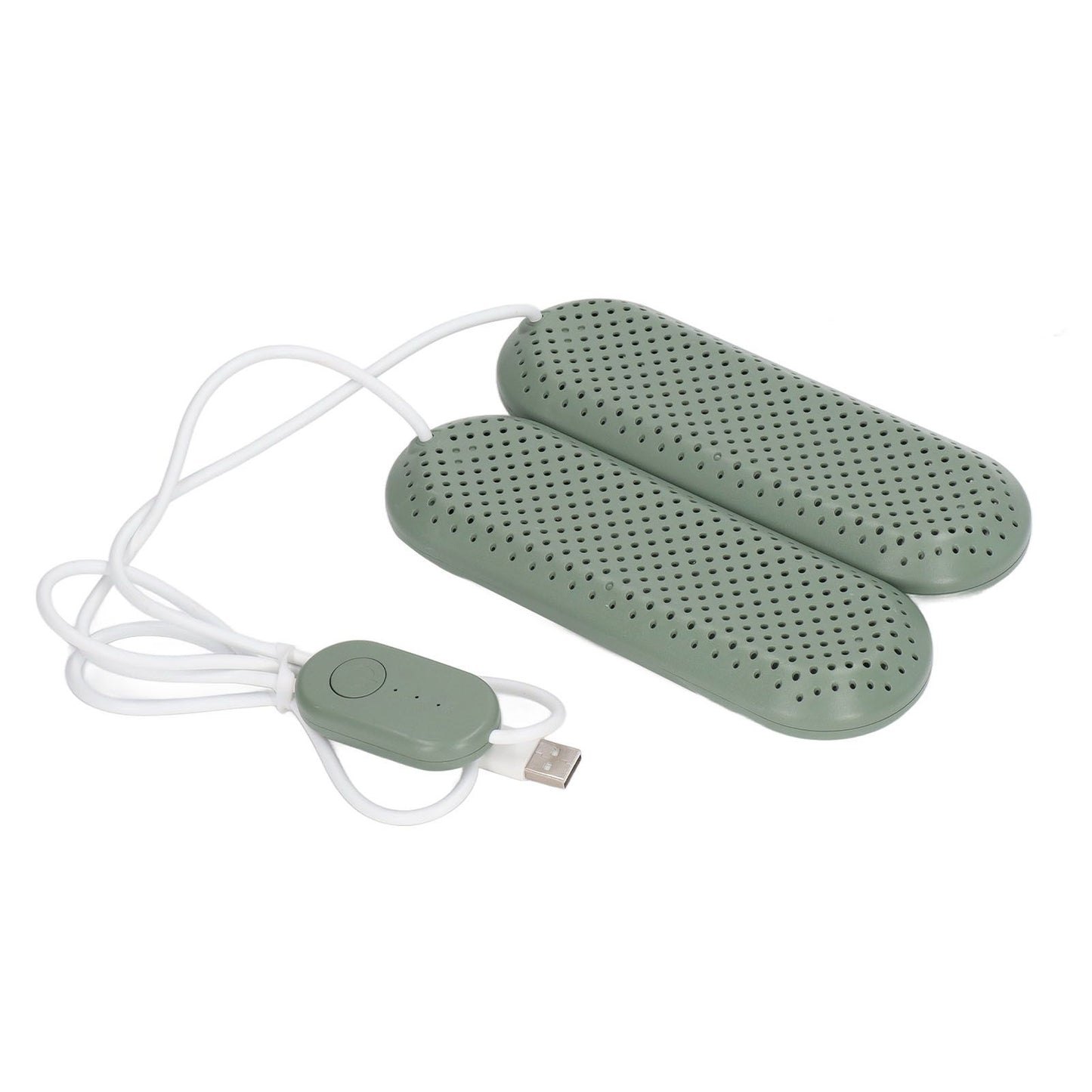 Household USB Shoe Dryer Student Dormitory Adult Deodorizing Boot Shoes Dryer with Timer OD Green V1294-YM3113220258012-0421