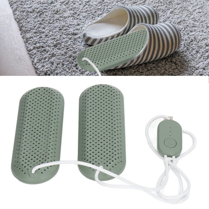 Household USB Shoe Dryer Student Dormitory Adult Deodorizing Boot Shoes Dryer with Timer OD Green V1294-YM3113220258012-0421
