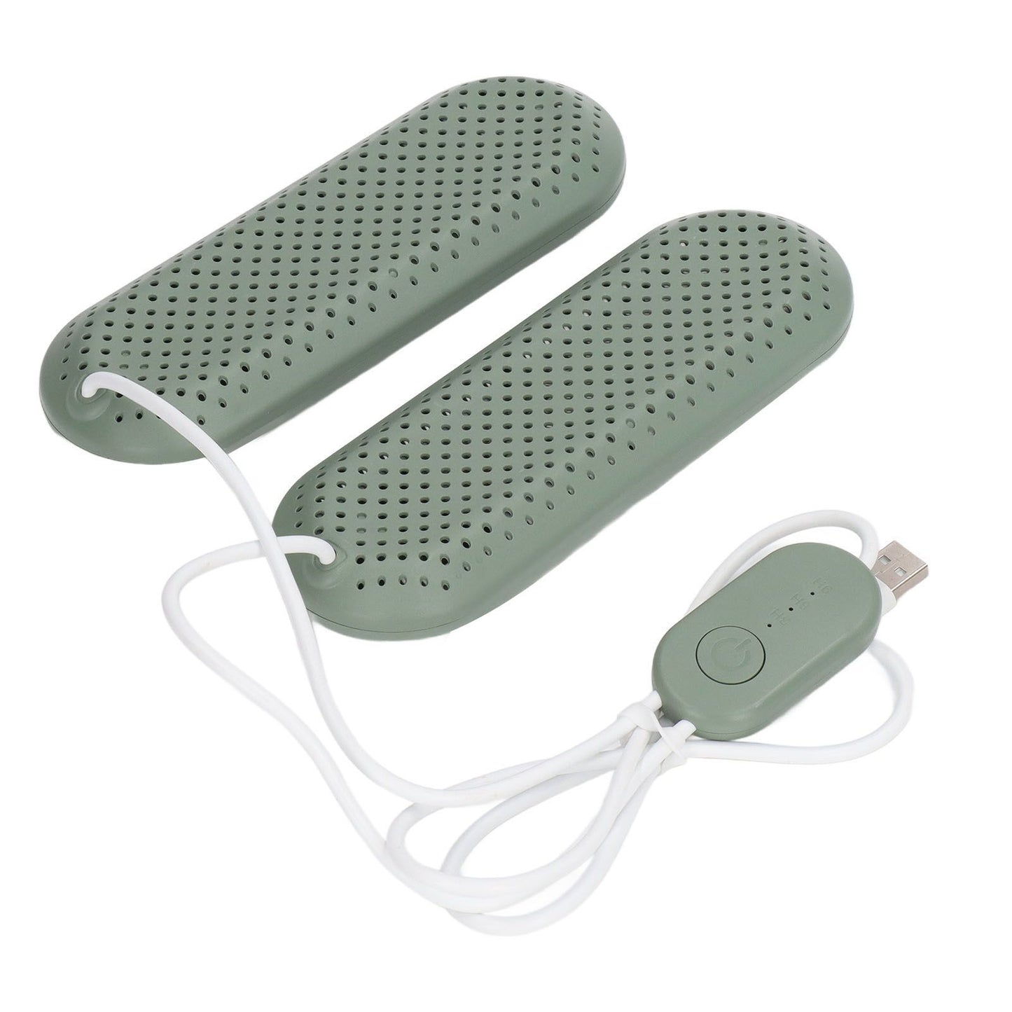 Household USB Shoe Dryer Student Dormitory Adult Deodorizing Boot Shoes Dryer with Timer OD Green V1294-YM3113220258012-0421