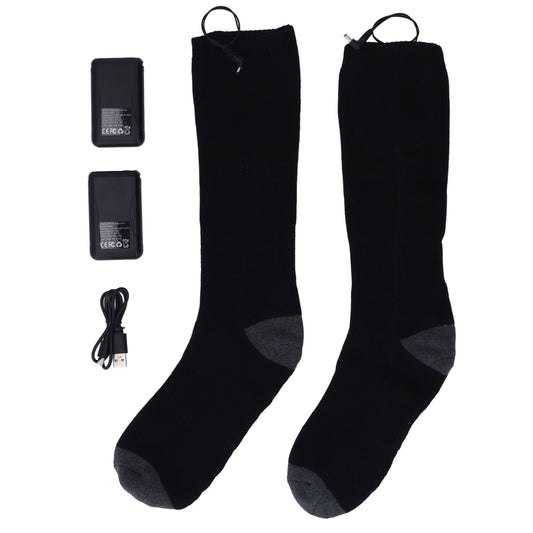 Heated Socks Warmer 3 Heating Level USB Charging Comfortable Washable for Men Women V1294-YM3113220259211-0421