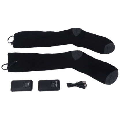 Heated Socks Warmer 3 Heating Level USB Charging Comfortable Washable for Men Women V1294-YM3113220259211-0421