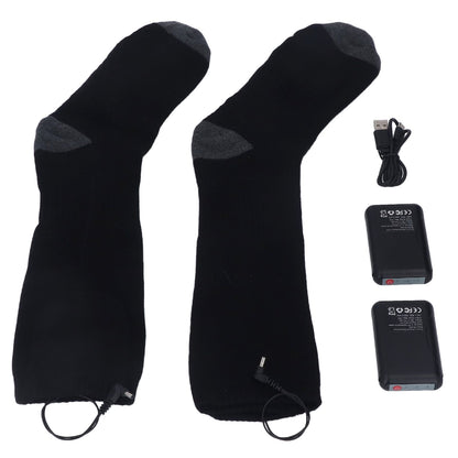 Heated Socks Warmer 3 Heating Level USB Charging Comfortable Washable for Men Women V1294-YM3113220259211-0421