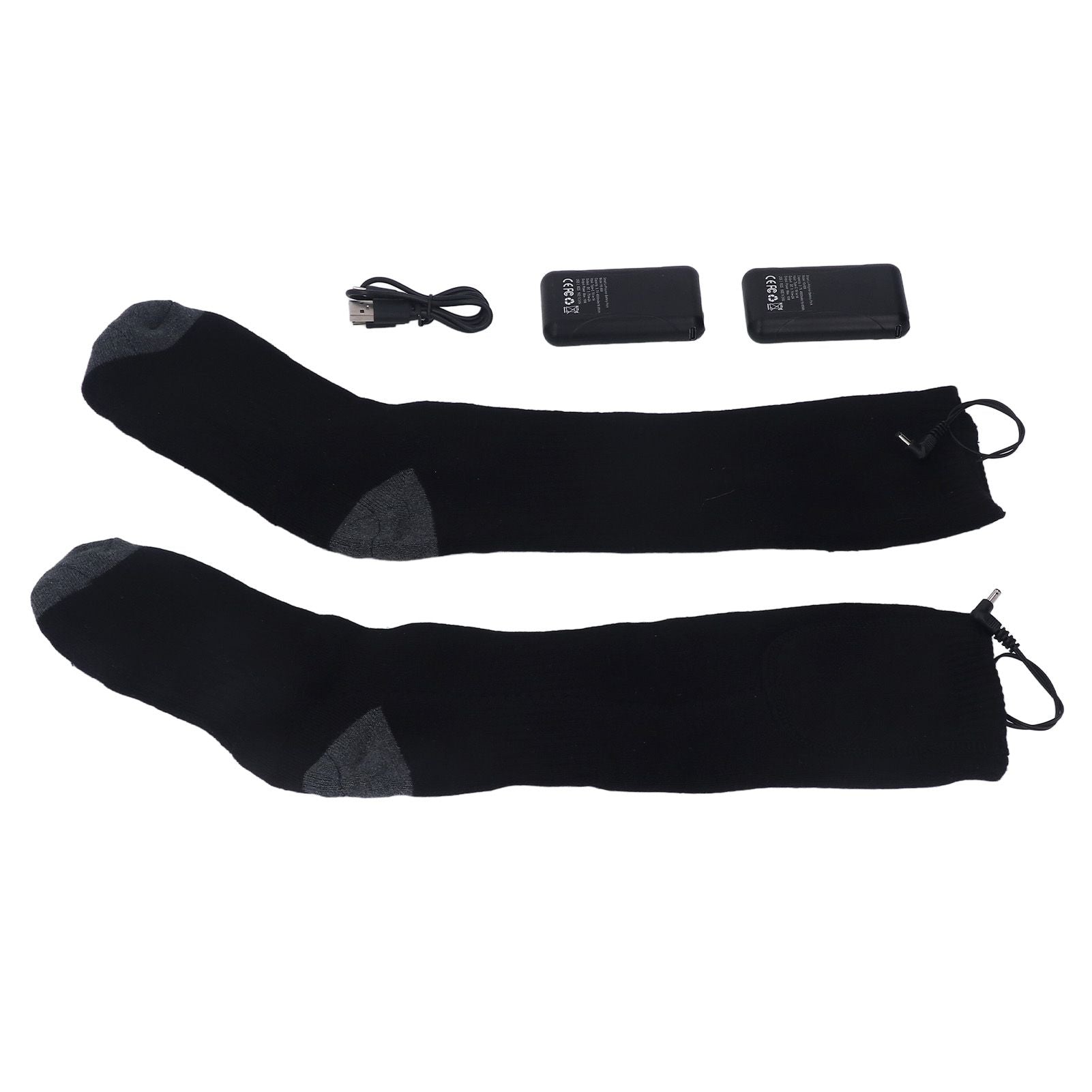 Heated Socks Warmer 3 Heating Level USB Charging Comfortable Washable for Men Women V1294-YM3113220259211-0421