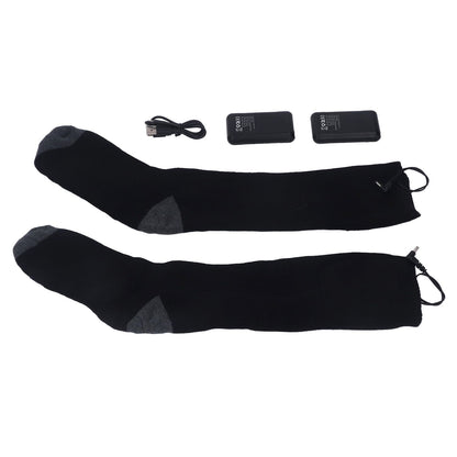 Heated Socks Warmer 3 Heating Level USB Charging Comfortable Washable for Men Women V1294-YM3113220259211-0421