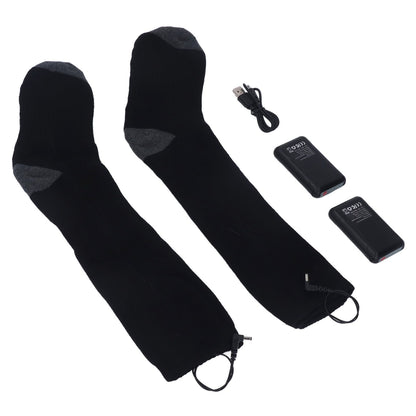 Heated Socks Warmer 3 Heating Level USB Charging Comfortable Washable for Men Women V1294-YM3113220259211-0421