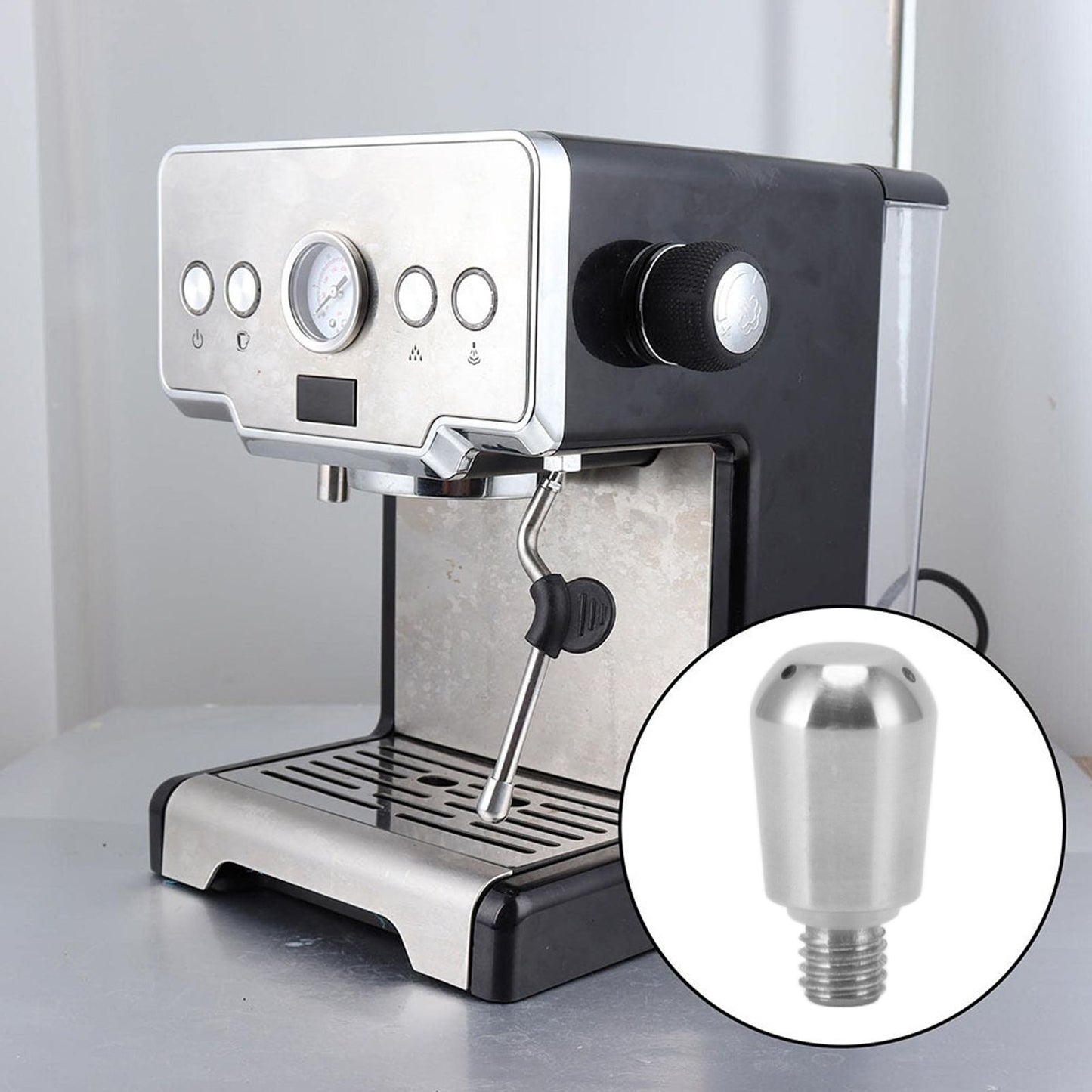 3 Holes Coffee Machine Steam Nozzle Accessories For GEMILAI CRM3605 Coffee Machine V1294-YM3113220259511-0421