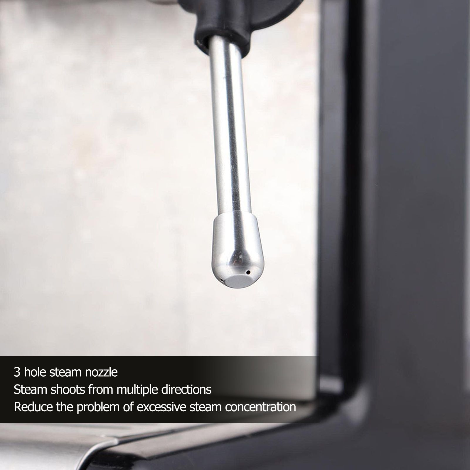 3 Holes Coffee Machine Steam Nozzle Accessories For GEMILAI CRM3605 Coffee Machine V1294-YM3113220259511-0421