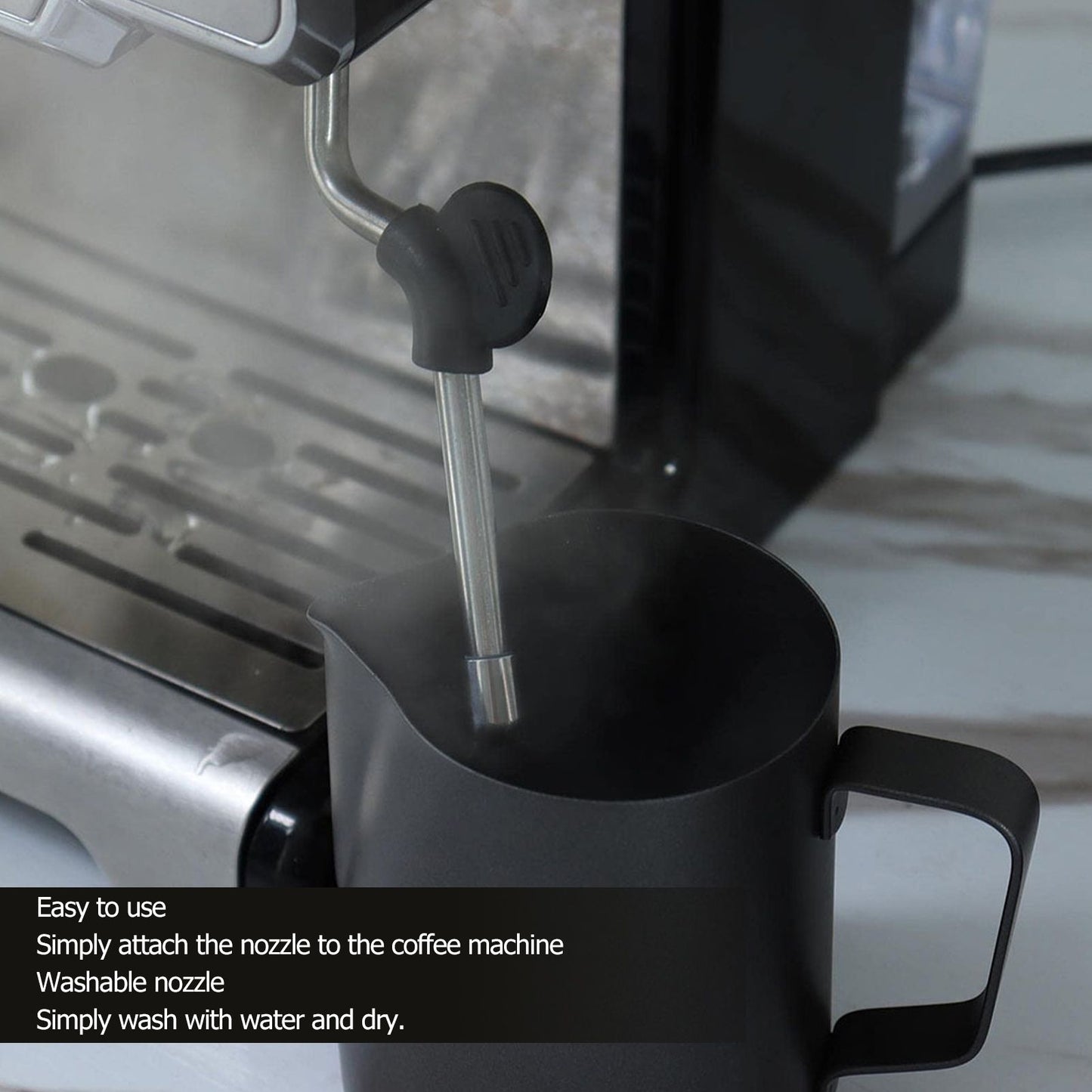 3 Holes Coffee Machine Steam Nozzle Accessories For GEMILAI CRM3605 Coffee Machine V1294-YM3113220259511-0421