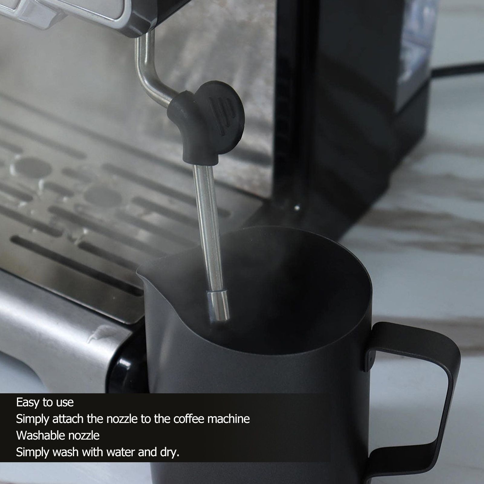 3 Holes Coffee Machine Steam Nozzle Accessories For GEMILAI CRM3605 Coffee Machine V1294-YM3113220259511-0421