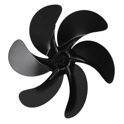 6 Blades Fireplace Fan Blade Replacement Universal Aluminum Alloy Fan Blade Stove Fan Accessories V1294-YM3113220262011-0421