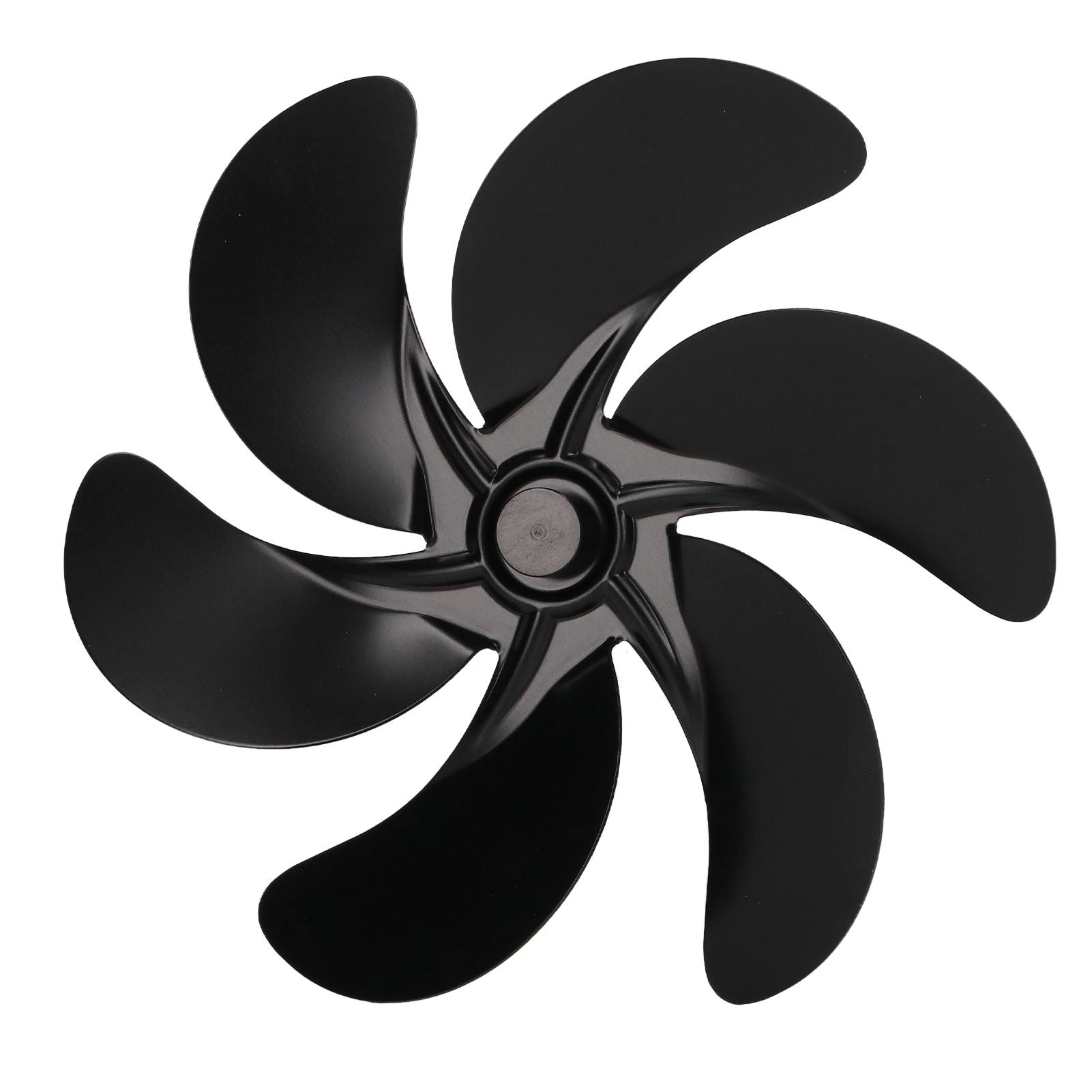 6 Blades Fireplace Fan Blade Replacement Universal Aluminum Alloy Fan Blade Stove Fan Accessories V1294-YM3113220262011-0421