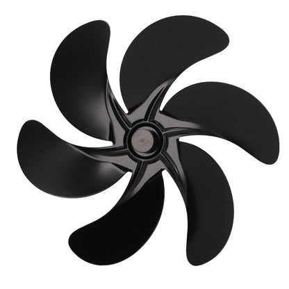 6 Blades Fireplace Fan Blade Replacement Universal Aluminum Alloy Fan Blade Stove Fan Accessories V1294-YM3113220262011-0421